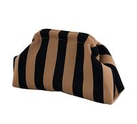 XFSRG Sac a Main Femme Rayures Sac en Tricot de Plage Grande Design Tendance pour le Quotidien Rendez Vous Voyages