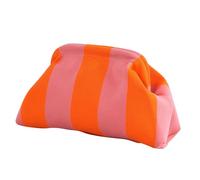XFSRG Sac a Main Femme Rayures Sac en Tricot de Plage Grande Design Tendance pour le Quotidien Rendez Vous Voyages