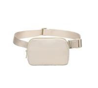 XFSRG Sac Banane de Randonnée Léger et Résistant Ceinture Ajustable Poche Zippée Sécurisée Idéal pour Activités de Plein Air Sports Voyages Unisexe Élégant (Kaki)