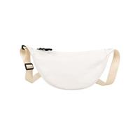 XFSRG Sac Banane pour Femme Sac a Bandouliere avec Sangle Réglable Pochette Telephone Portable Sport Homme Shoulder Bags Cadeaux Femmes pour Camping Voyages(Blanc)