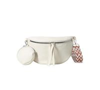 XFSRG Sac Bandoulière Femme Elégant Sac a Main Homme Bandoulieres Avec Large Sangle Pochette Telephone Portable Shoulder Bag Mode Pochette Femme Pour Shopping Voyage(Blanc)