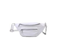 XFSRG Sacs a Bandoulière Femme Pochette Telephone Portable Homme Avec Sangles Réglables Sac a Main Femme Pochette Bandouliere Zippé Homme Pour Shopping Voyages(Blanc)