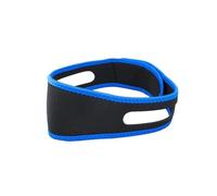 XFSRG Sangle Mentonnière Anti Ronflement Réglable pour Femme et Homme Bande de Nuit Douce pour Réduire le Ronflement Support de Mâchoire Respirant Unisexe