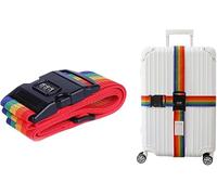 XFSRG Sangles de Bagage Réglables avec Boucle Sangles de Valise Voyage avec Code pour Valise Bagage Sac de Voyage Accessoire