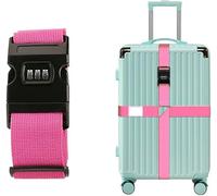 XFSRG Sangles de Bagage Réglables avec Boucle Sangles de Valise Voyage avec Code pour Valise Bagage Sac de Voyage Accessoire