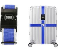 XFSRG Sangles de Bagage Réglables avec Boucle Sangles de Valise Voyage avec Code pour Valise Bagage Sac de Voyage Accessoire