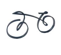 XFSRG Sculpture Art De Bicyclette en Métal Moderne pour Décoration Maison Accessoire De Décoration Intérieure Décoration Chambre Minimaliste Décoration Murale Salon