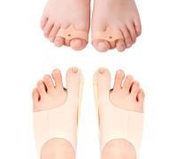 XFSRG Séparateur Orteil Confortable Correcteur Hallux Valgus Orthèse Pour Soulagement Douleur avec Petit Séparateur d'Orteils (XL)