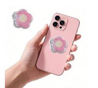 XFSRG Support et Grip Magnétique Compatible Poignée de Telephone Extensible Pliable Fleur Stéréoscopique Airbag Support Portable Poignées Téléphone pour Décoration et Utilisation Quotidienne