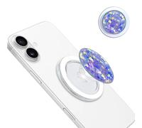 XFSRG Support Téléphone Magnétique Rétractable avec Papillon Brillant Base Pivotante 360° Mécanisme dAirbag Compatible avec la Plupart des Smartphones (Bleu)