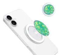 XFSRG Support Téléphone Magnétique Rétractable avec Papillon Brillant Base Pivotante 360° Mécanisme dAirbag Compatible avec la Plupart des Smartphones (Vert)
