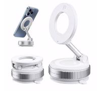 XFSRG Support Telephone Voiture Magnétique Forte Adsorption Ajustement à 360° Pliable et Rétractable Résistant à l'usure et Durable pour Les Plans de Travail Éviers Bureaux