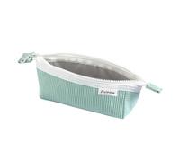 XFSRG Trousse à Crayons Grande Capacité Scolaire Minimaliste Organisateur Rangement Stylos Cosmétiques Accessoires Bureau Scolaire (Bleu Clair)