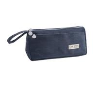 XFSRG Trousse en Tissu Cordon pour Filles et Adolescentes comme Étui à Stylos Tendance ou Trousse Scolaire dans Un Design Pratique Idéale pour École et Quotidien (Bleu)