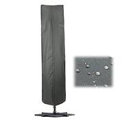 XFULL Outdoor Rome Parapluie Dust Cover, imperméable à l'eau Anti - UV Umbrella Cover, coude Cantilever et Manche Droite Umbrella Cover (Gris)