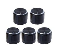 XFUYI 5 pièces de potentiomètre Rotatif en Aluminium, Bouton de Commande réglable, composant électronique