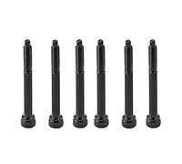 XFUYI 6 pièces Vis de Verrouillage de Corde de Selle de Pont de Tremolo de Guitare pour Vis de Verrouillage de Tremolo Floyd Rose Facile à Installer en Fer