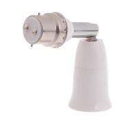 XFUYI Adaptateur E27 vers B22 pour Douille de Lustre, Support de Lampe, rallonge de Douille de lumière Domestique E27 vers B22, convertisseur de Base d'ampoule
