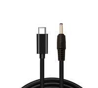 XFUYI Câble d'alimentation USB C vers 12 V 3,5 x 1,35 mm pour Ordinateur Portable avec lumière LED