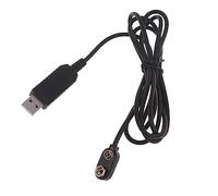 XFUYI Éliminateurs de connecteur de Batterie 9 V Remplacez Le convertisseur d'alimentation USB 6F22 Multi pour multimètre Lumière LED 150 cm Plastique