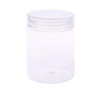 XFUYI Pot Rond Transparent en Pet de 150 ML pour Maquillage, crème pour Le Visage, pour Voyage en Plein air, Camping, Lotion, Animal de Compagnie