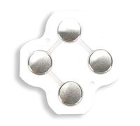 XFUYI Touches ABXY Touche Membrane Bouton Autocollants Pad Remplacement Bouton Électrique Ensemble D Pad ABXY Boutons Pad pour