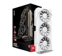 XFX Carte Graphique Swift AMD Radeon RX 9060 XT OC White Triple Fan Gaming Edition 16 Go (RX-96TS316W7)