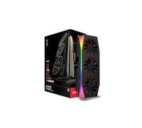 XFX Mercury AMD Radeon RX 9070XT OC Magnetic Air Edition avec RVB 16 Go GDDR6 HDMI 3xDP, AMD RDNA™ 4 (RX-97TMARGBA)