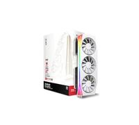 XFX Mercury AMD Radeon RX 9070XT OC White Magnetic Air Edition avec RVB 16 Go GDDR6 HDMI 3xDP, AMD RDNA™ 4 (RX-97TMARGW9)