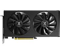 (XFX) RX 6600 8G Black Wolf Edition, carte graphique pour ordinateur, mémoire vidéo 8 Go/128 bits/GDDR6, silencieux 10 cm, fond de panier à double ventilateur, dissipation thermique continue