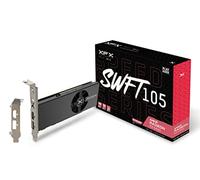 XFX Speedster SWFT105 Radeon RX 6400 Gaming Carte Graphique avec 4GB GDDR6, AMD RDNA™ 2 (RX-64XL4SFG2)
