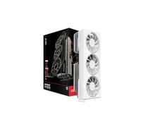 XFX Swift AMD Radeon RX 9070 GRE Blanche, édition Gaming à Trois Ventilateurs, 12 Go GDDR6, HDMI, 3 Ports DP, AMD RDNA™ 4 (RX-97GRE29W7)