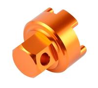 XFYESL Arrache Volant Poulie Dentée Convient pour SX 125 SXF 250 SXF 450 XC XCF Convient pour Husqvarna TX 300 FC 250 FC 450 2017-2023 WP Fork Cmpressiono Valve Removal(Orange)