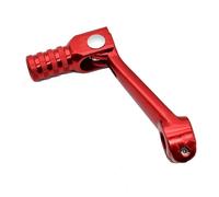 XFYESL Levier Selecteur de Vitesse Pliant Manette Levier Levier de changement de vitesse pliable en aluminium CNC, compatible avec les motos Kayo T2, T4, T4L, VTT, Dirt Bike, Pit Bikes(Red)