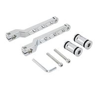 XFYESL Levier Selecteur de Vitesse Pliant Manette Levier Leviers de changement de vitesse pour motos Harley-Davidson FL Softail Electra Street Tri Glide Ultra Classic Road King(Chrome)