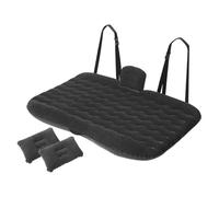 XFYESL Matelas Gonflable 1 Ensemble Universel Voiture Voyage lit Gonflable Auto siège arrière Coffre Matelas Air lit Oreiller Voyage Camping Le Camping Matelas(Black)
