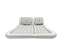 XFYESL Matelas Gonflable Matelas pneumatique, Matelas Gonflable de Voiture pour Coffre, lit de Camping, Coussin de siège arrière de Voyage, lit de Couchage Le Camping Matelas(Light Grey)
