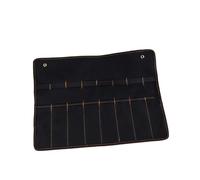 XFYESL Organisateur Outils Étui de Transport pour Burin, Porte-Rouleau d'outils de Poche en Toile, Pochette pour clé, Organisateur pour Couteaux, marteaux, gouges Boîtes à Outils(8 Holes)