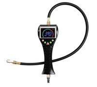 XFYESL Système de Surveillance de la Pression des Pneus C Manomètre numérique pour pneus, gonfleur Automatique Rechargeable, Pistolet de gonflage entièrement portatif, manomètre(LCD Screen)