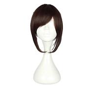 XFZJCHAP Attaque sur Titan Sasha Braus Cosplay Sasha Blouse Hair Brown Ponytail Anime Cheveux synthétiques avec Cap Party Women Cosplay Anime Coser