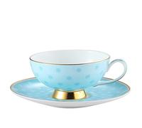XFZJCHAP BBCBBZ Bone China Afternoon Tea Tup Black Tea Café Bird's Nest et Saucer