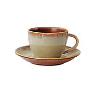 XFZJCHAP BBCBBZ Café tasse esthétique Soucoupe vintage Set Petite tasse de café décoration Articles de ménage Casse de boisson