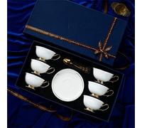 XFZJCHAP BBCBBZ Coffee Cup European British Tea Set Momening and Commercial Gift