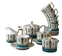 XFZJCHAP BBCBBZ European Coffee and Tea Set British Ceramic Afternoon Afternoon Ta Tap Set Wedding Gift BOAD