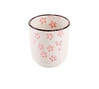 XFZJCHAP BBCBBZ Japonais Kung Fu Tea céramique sous-glaçure Porcelaine TaUp Owner Owners Ownter Glass The Glass Thé tasse blanche (Roze)