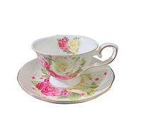 XFZJCHAP BBCBBZ Vintage Teacups Vintage Creative Birthday Gift Set Souvenir Gift Flower en Forme de thé en Forme de Fleur