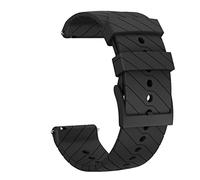 XFZJCHAP Brotte de montre intelligente en silicone de remplacement de 24 mm pour Suunto D5 / 7/9 / Baro Spartan Sport Wrist HR Baro Smartwatch Watchbands