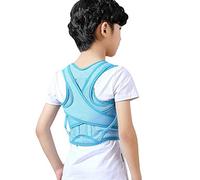 XFZJCHAP Correcteur de dos thérapie de thérapie du corset Spine Support Bandage de correction du dos lombaire pour les hommes femmes adultes enfants (Roze)