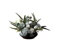 XFZJCHAP Fales de Fausses extérieures Fleurs artificielles de Style Chinois Classiques, Table Basse de Salon de Luxe léger, décoration de Salle de thé Ornements de Fleurs artificielles extérieures