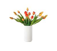 XFZJCHAP Fales de Fleurs extérieures Fleur Artificielle Fausses Plantes en Plastique Tulip Simulation Bouquet FALLE Flower Salle Salle SOIX Roi COFFEP